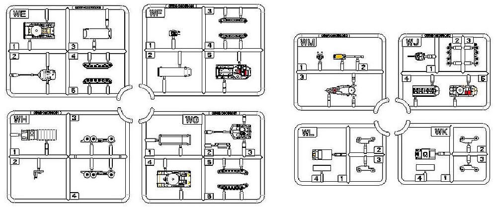 [TRUMPETER 6640  ] TRUMPETER 6640  1/350 U.S. Marines Armor Accessories 