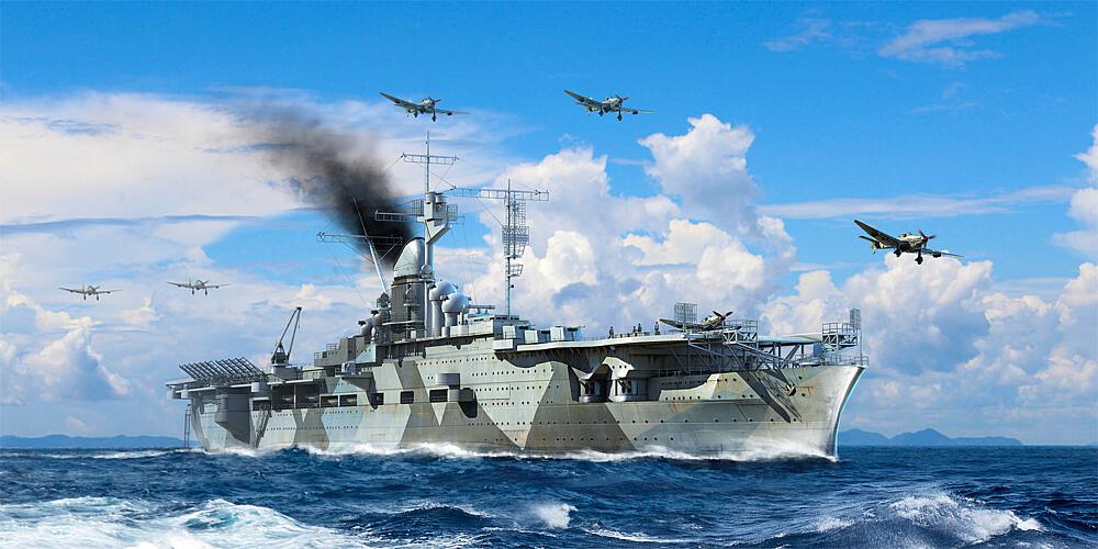 TRUMPETER 6709  1/700 DKM Graf Zeppelin 
