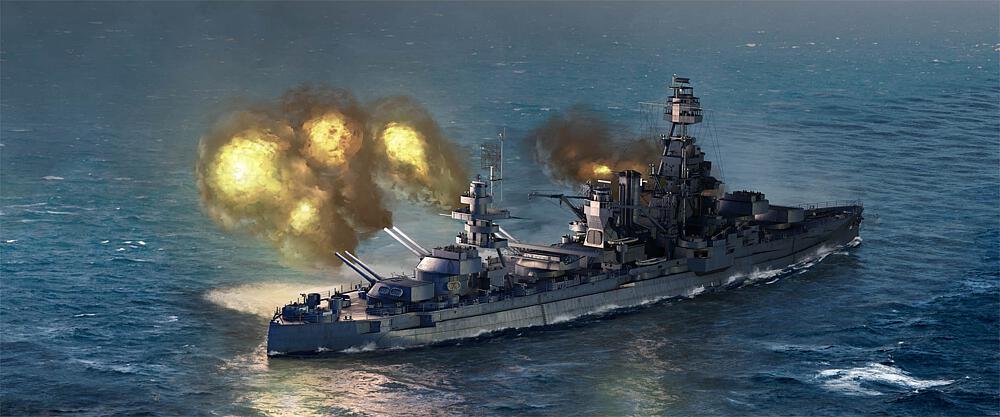 TRUMPETER 6712  1/700 BB-35 USS Texas 