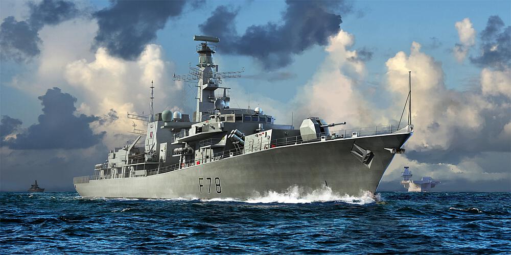 TRUMPETER 6719  1/700 HMS Kent 