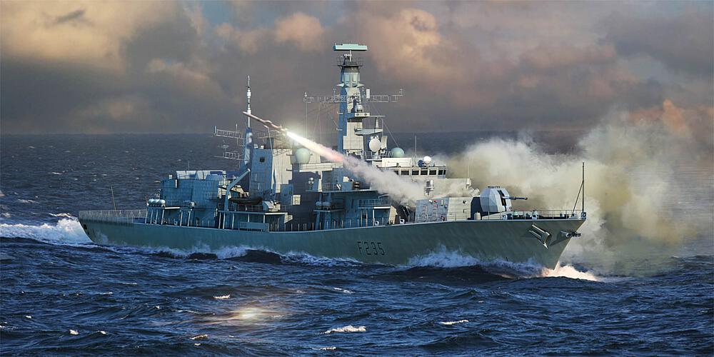 [TRUMPETER 6722  ] TRUMPETER 6722  1/700 HMS Monmouth F235 