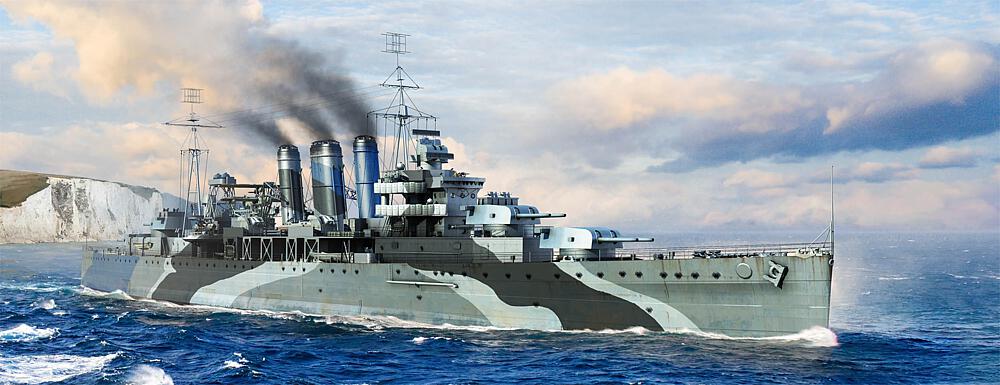 TRUMPETER 6735  1/700 HMS Kent 