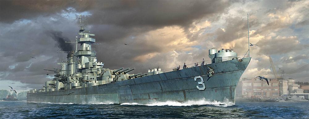 TRUMPETER 6740  1/700 CB-3 USS Hawaii 