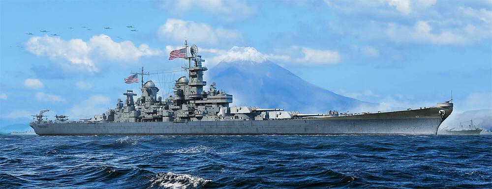 TRUMPETER 6748  1/700 USS Missouri, BB-63 