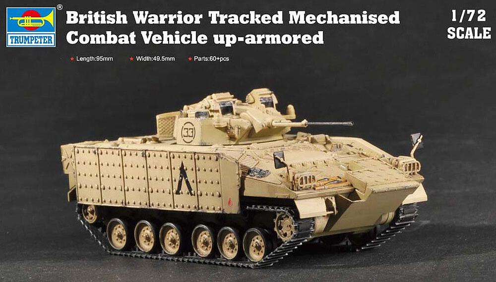 TRUMPETER 7102  1/72 British MCV80 Warrior up-armored 