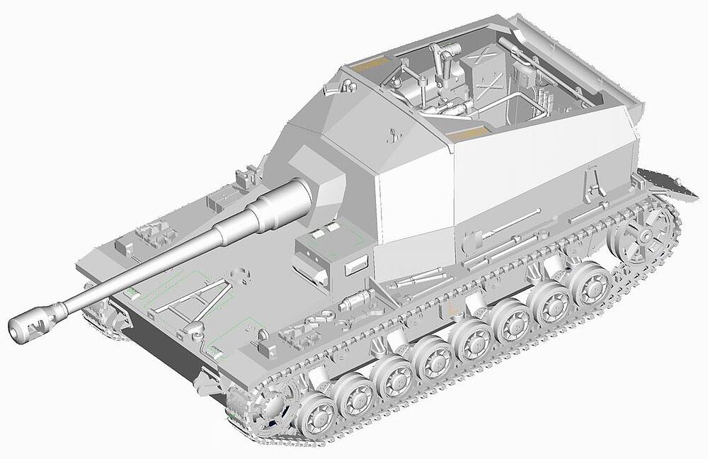 TRUMPETER 7108  1/72 Deutscher Pz.Sfl.Iva Dicker Max 