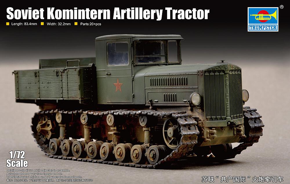 TRUMPETER 7120  1/72 Tracteur d'artillerie du Komintern 