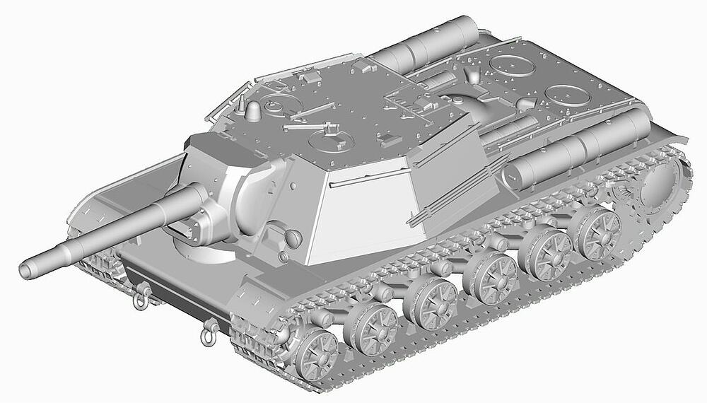 TRUMPETER 7129  1/72 SU-152, affût automoteur 