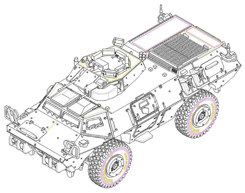 TRUMPETER 7131  1/72 M1117 ASV 