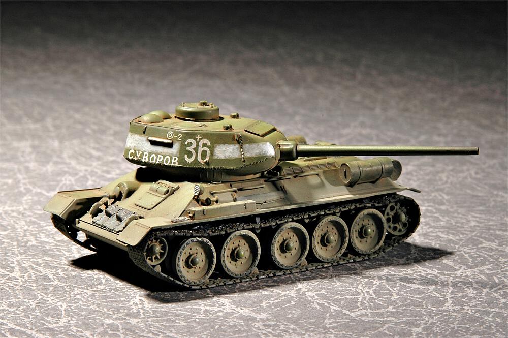TRUMPETER 7209  1/72 T-34/85, 1944 