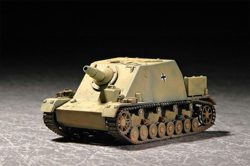 TRUMPETER 7211  1/72 Deutscher Sturmpanzer Brummbär, version moyenne 