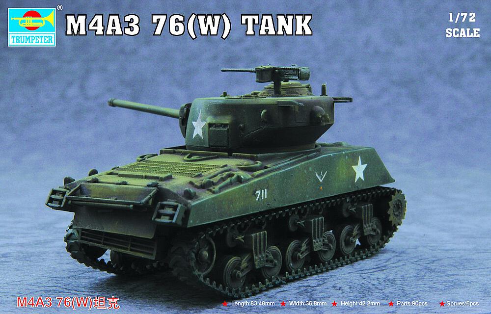 TRUMPETER 7226  1/72 M4 A3 76 (W) 