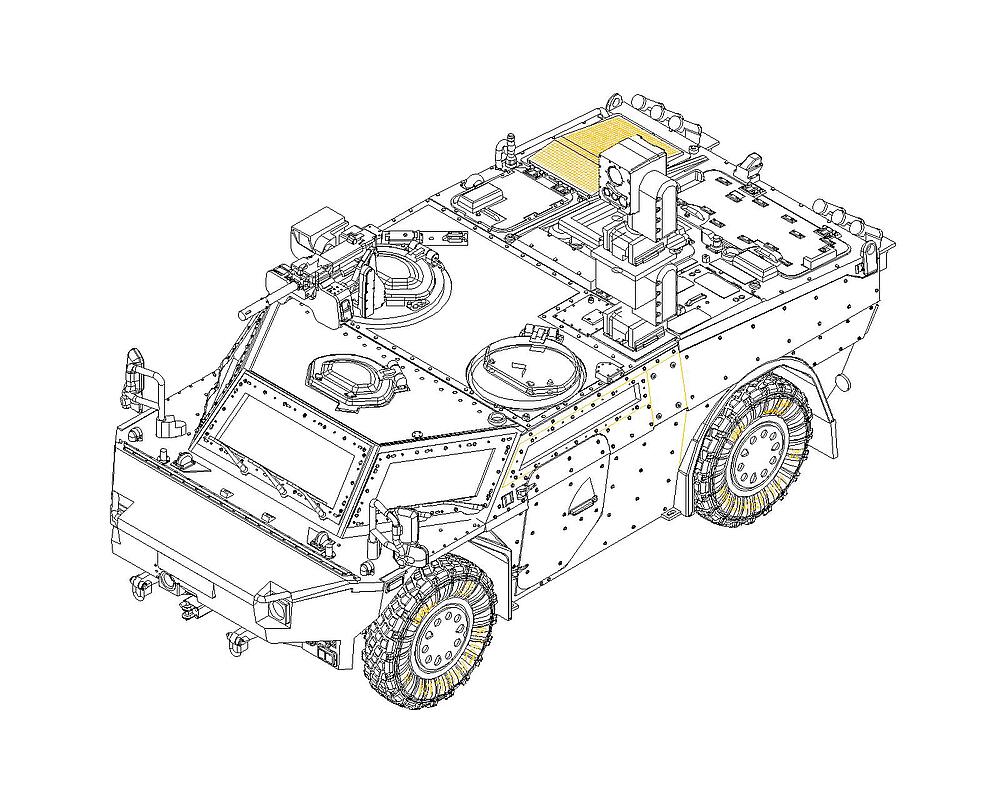 TRUMPETER 7402  1/72 Fennek LGS Bundeswehr (armée allemande) 