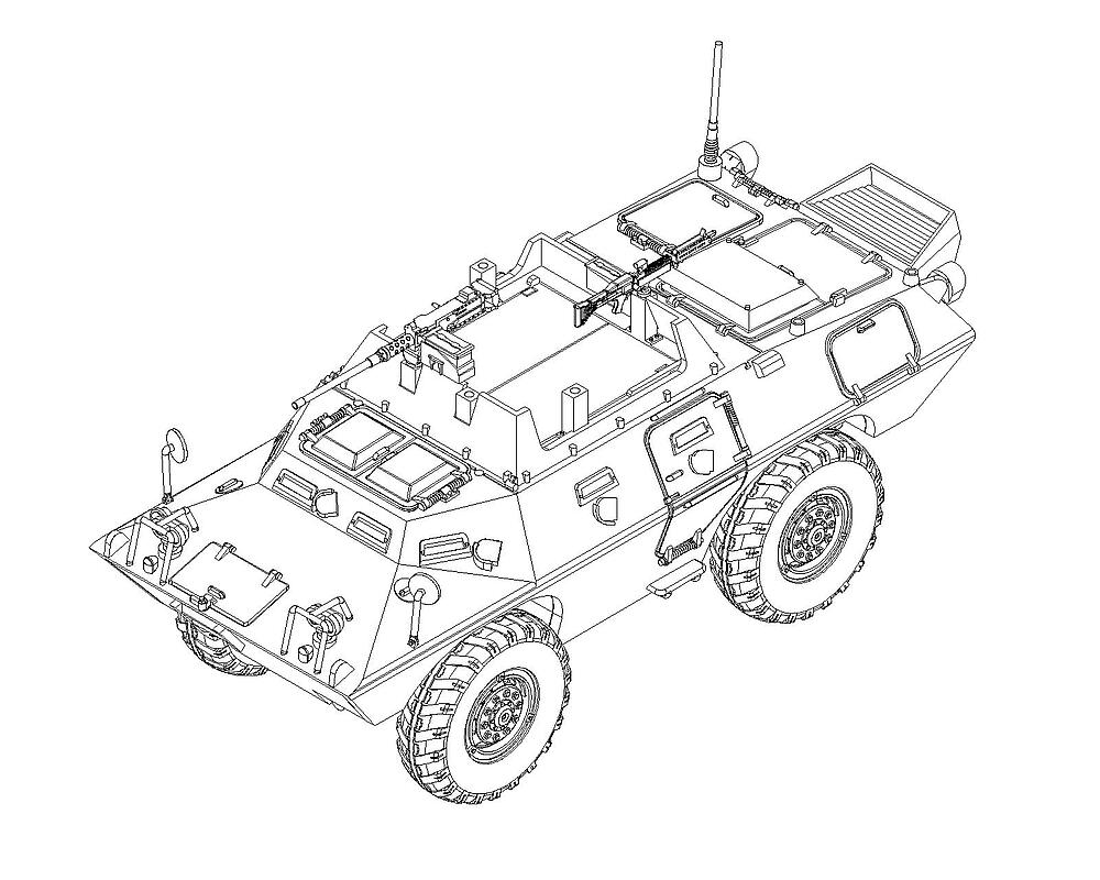 TRUMPETER 7444  1/72 USAF CM 706E2 
