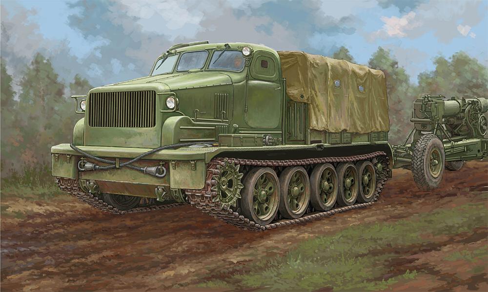 TRUMPETER 9501  1/35 Véhicule à chenilles AT-T 