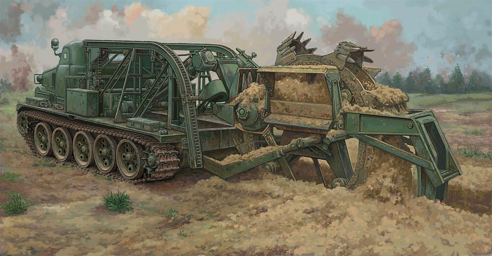 TRUMPETER 9502  1/35 BTM 3, machine de construction de position 