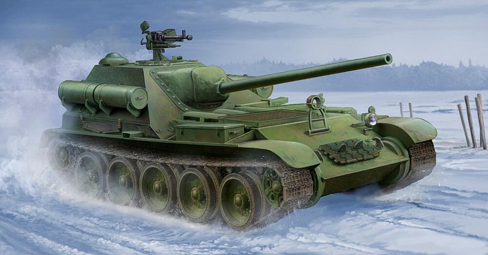 TRUMPETER 9505  1/35 SU-101 SPA 
