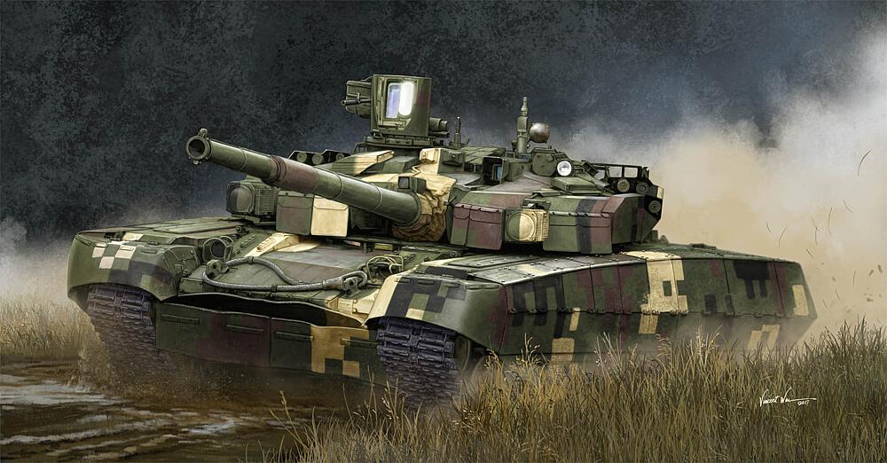TRUMPETER 9512  1/35 T84 BM Oplot MBT, Ukraine 