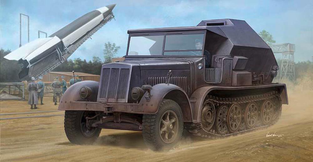 TRUMPETER 9537  1/35 Sd.Kfz. 7/3, Véhicule semi-chenillé 