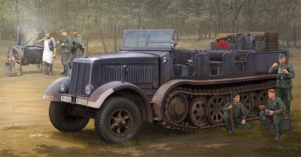 TRUMPETER 9538  1/35 Sd.Kfz. 8 (DB9), Véhicule semi-chenillé 