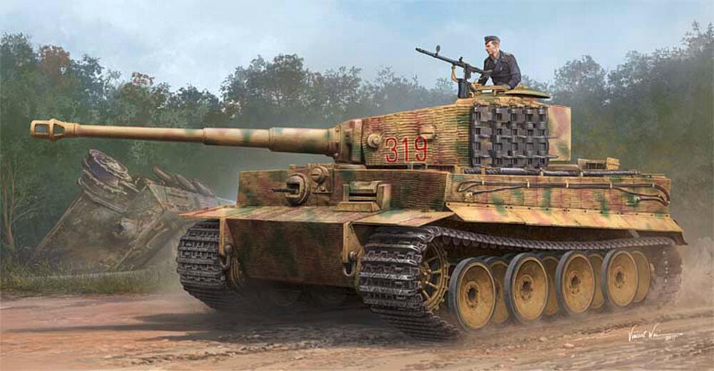 TRUMPETER 9539  1/35 Véhicule de combat Sd. Pz.Kpfw. VI, Auf. E, Tiger 1 
