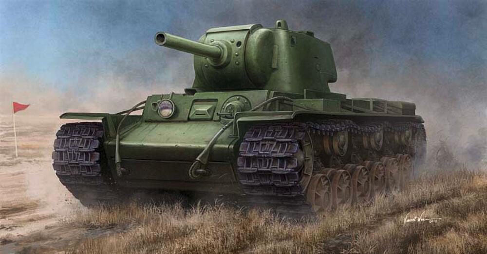 TRUMPETER 9563  1/35 KV-9 