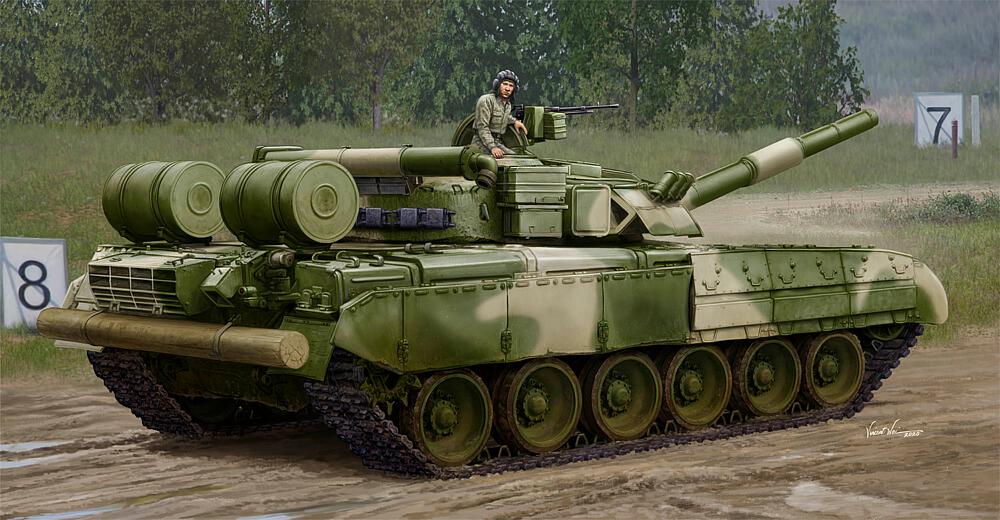 TRUMPETER 9581  1/35 T80 UD MBT 