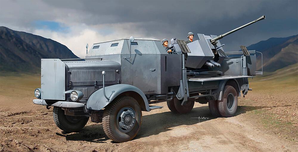 TRUMPETER 9593  1/35 L4500A avec 3,7 cm Flak 37 