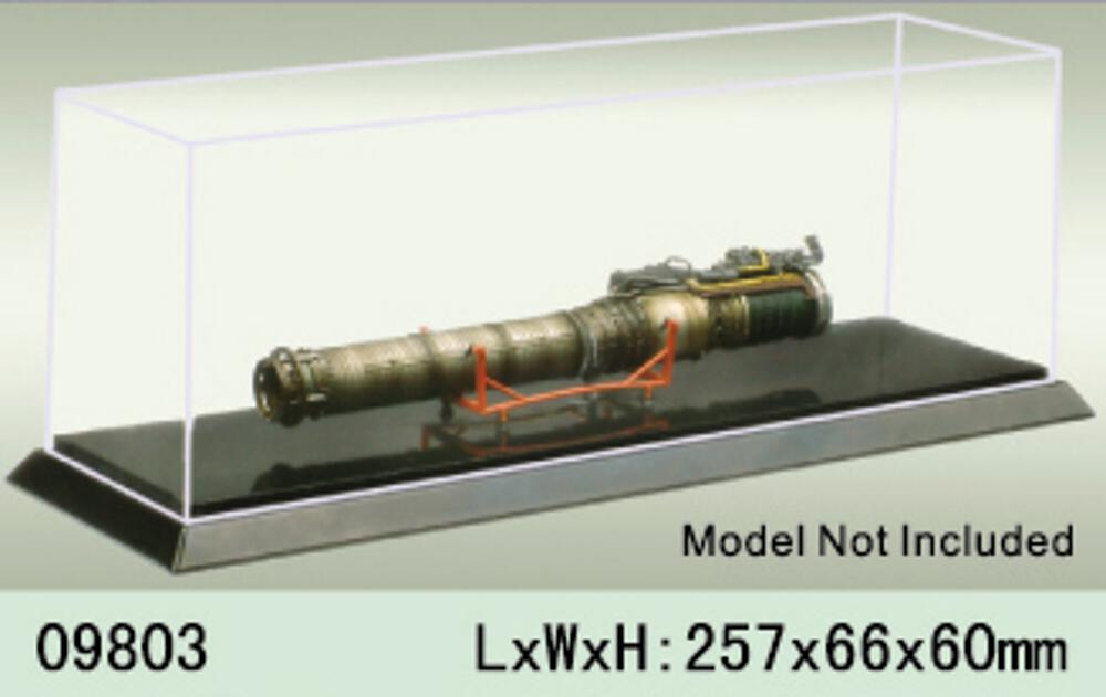 TRUMPETER 9803  Vitrine, 257 x 66 x 60 mm 
