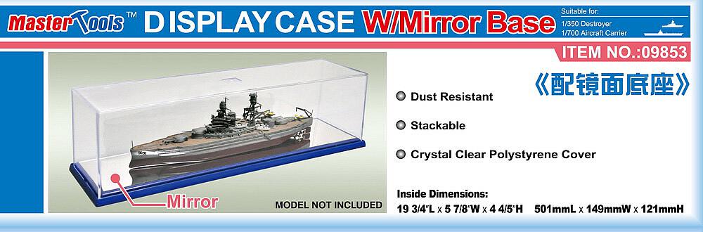 TRUMPETER 9853  Vitrine, 501 x 149 x 121 mm 