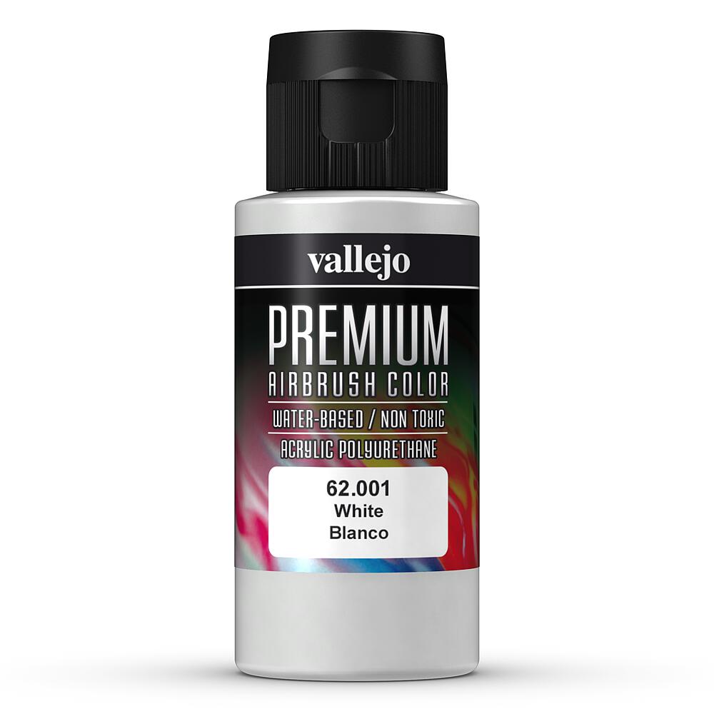 [VALLEJO 62001  ] VALLEJO 62001  Blanc, mat, 60 ml 