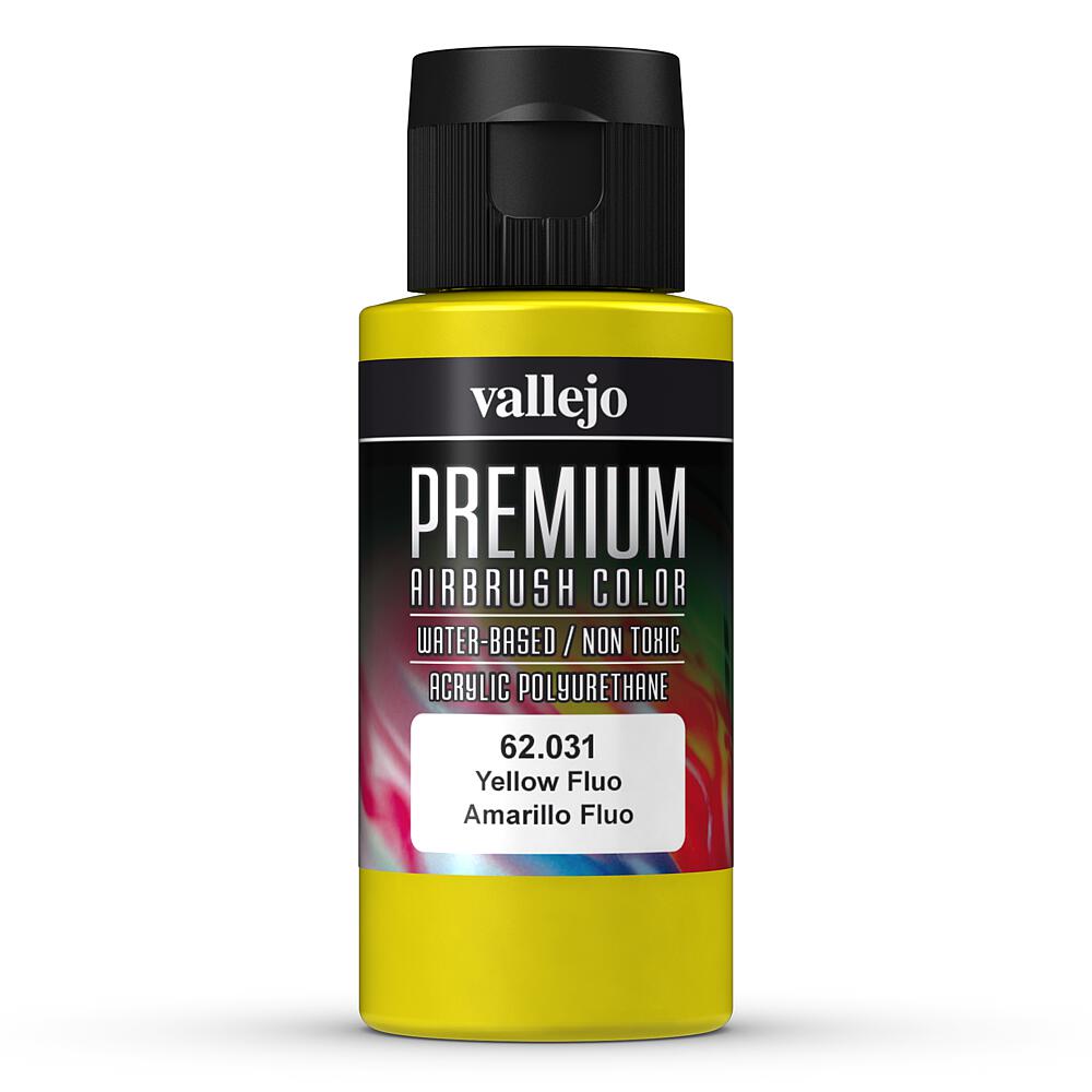 VALLEJO 62031  Jaune fluorescent, 60 ml 