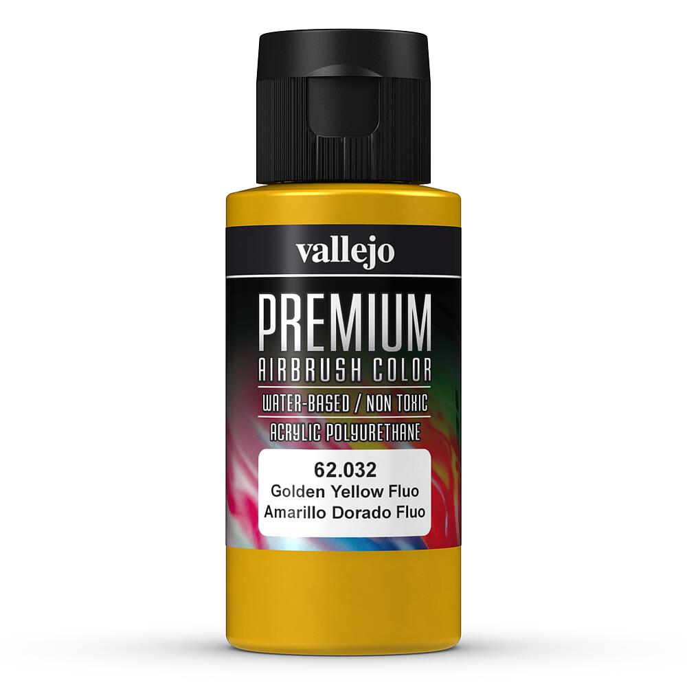 VALLEJO 62032  Jaune gondole, fluorescent, 60 ml 