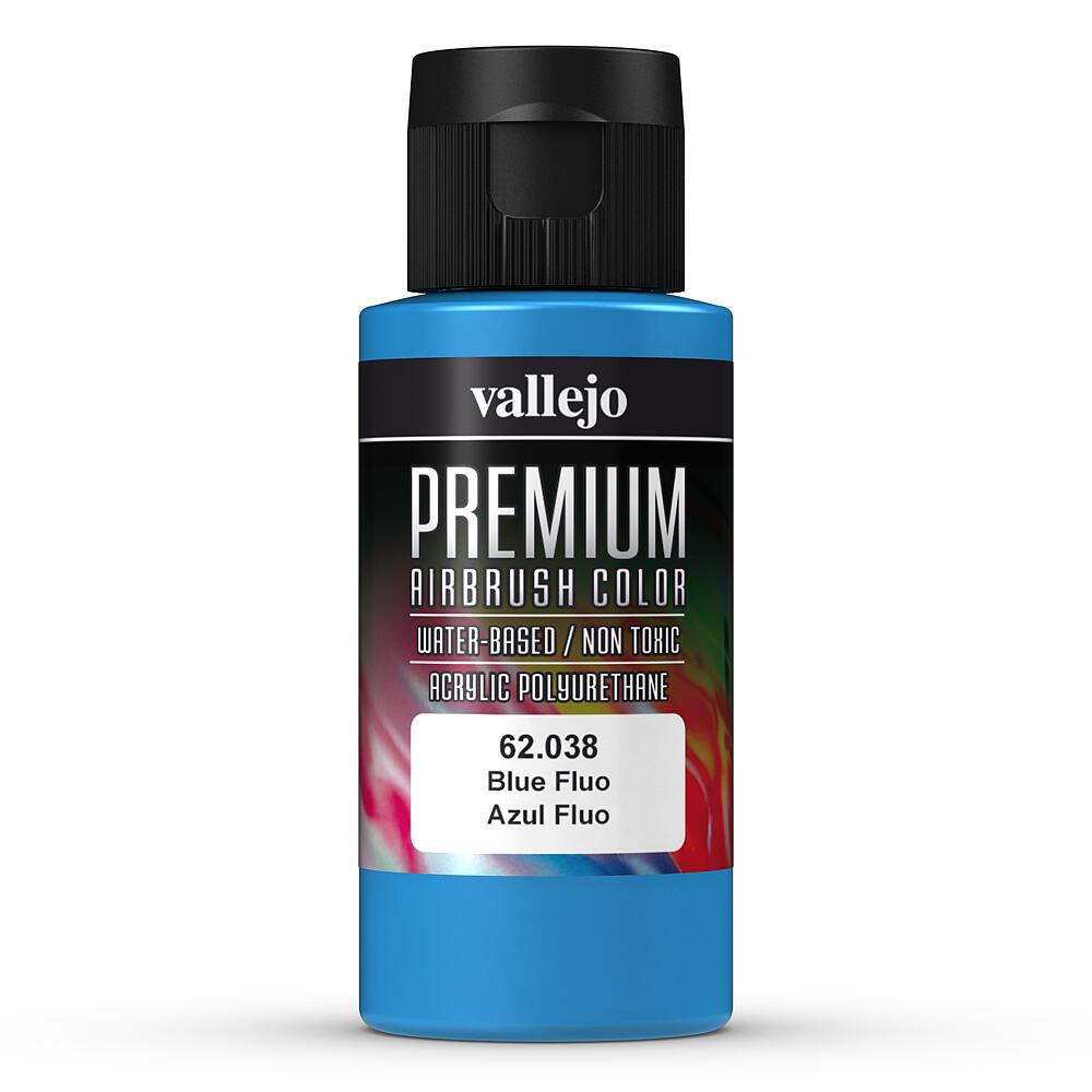 VALLEJO 62038  Bleu fluorescent, 60 ml 