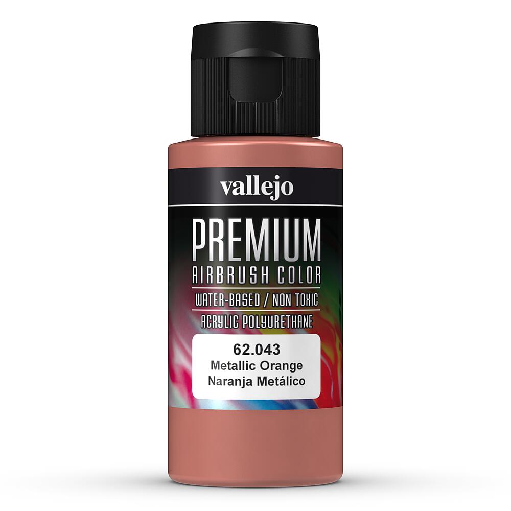 VALLEJO 62043  Métallique, orange, 60 ml 