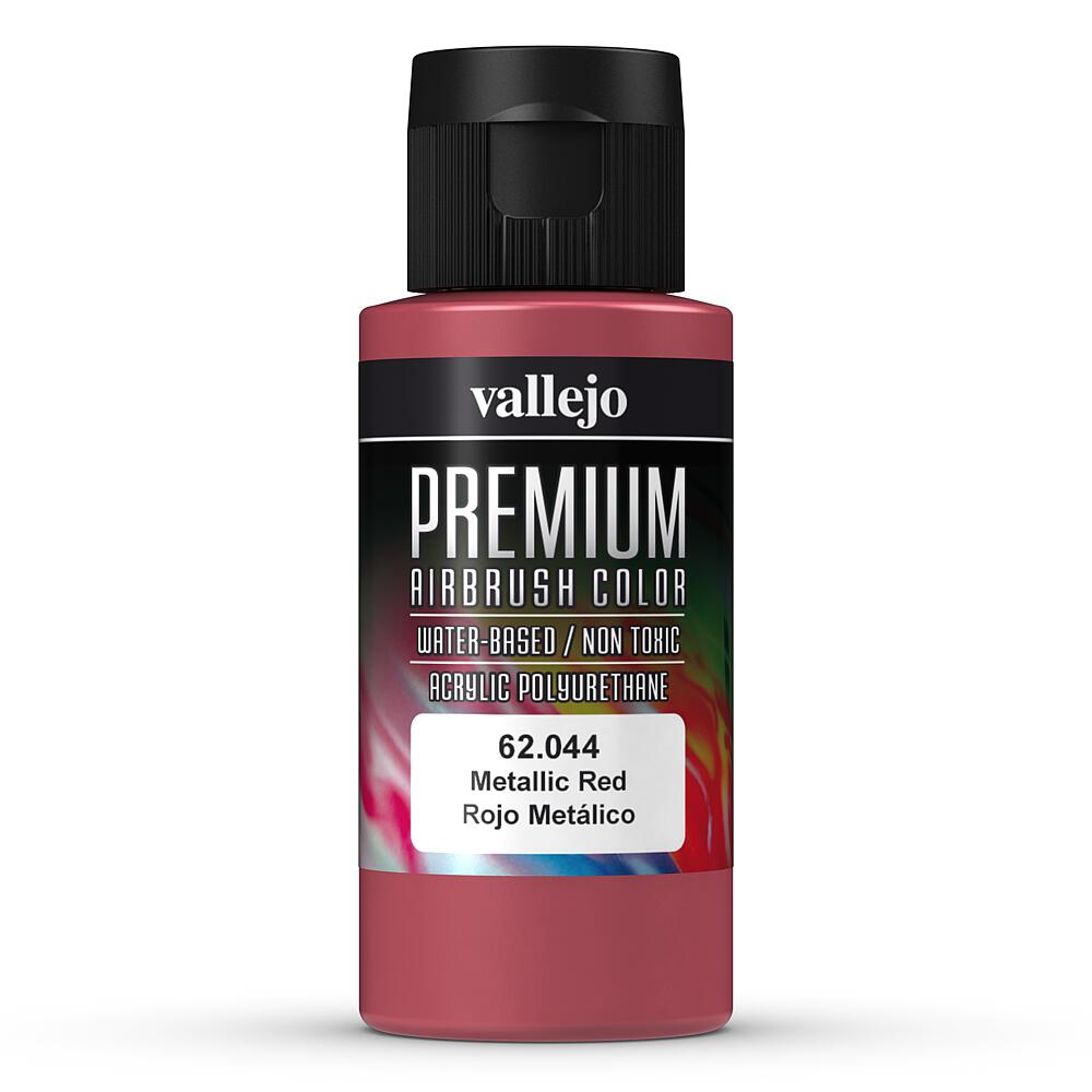 VALLEJO 62044  Métallique, rouge, 60 ml 