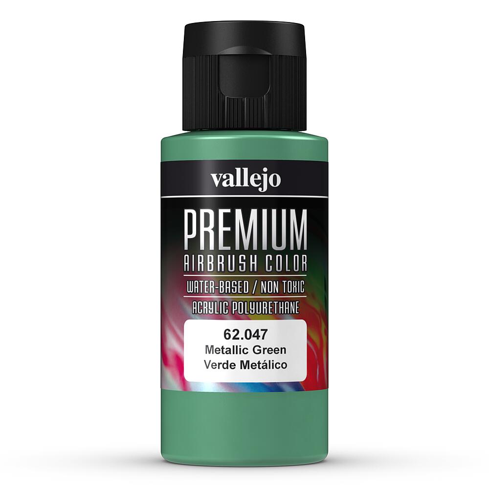 VALLEJO 62047  Métallique, vert, 60 ml 