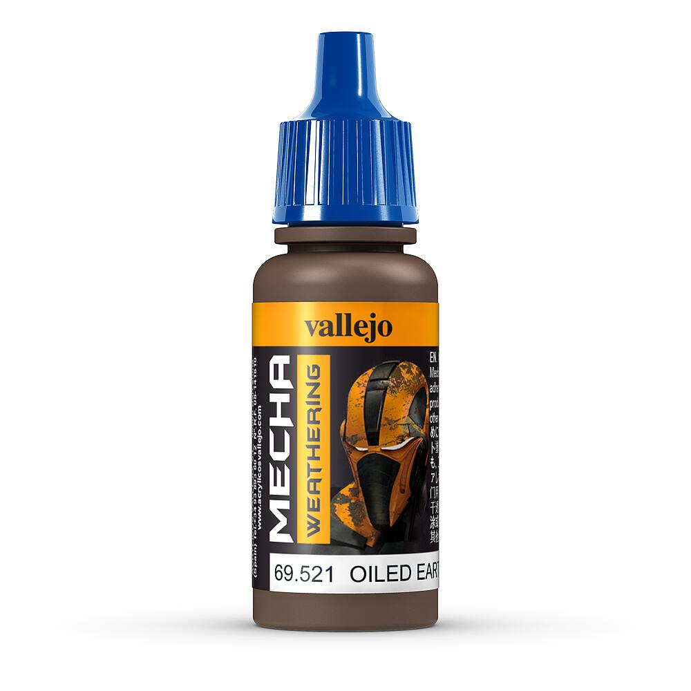 VALLEJO 69521  Wash, terre huileuse, 17 ml 