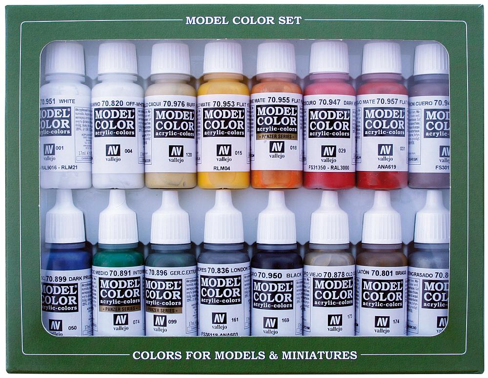 VALLEJO 70149  Set de couleurs, Britanniques &amp; Français, Guerres napoléoniennes 
