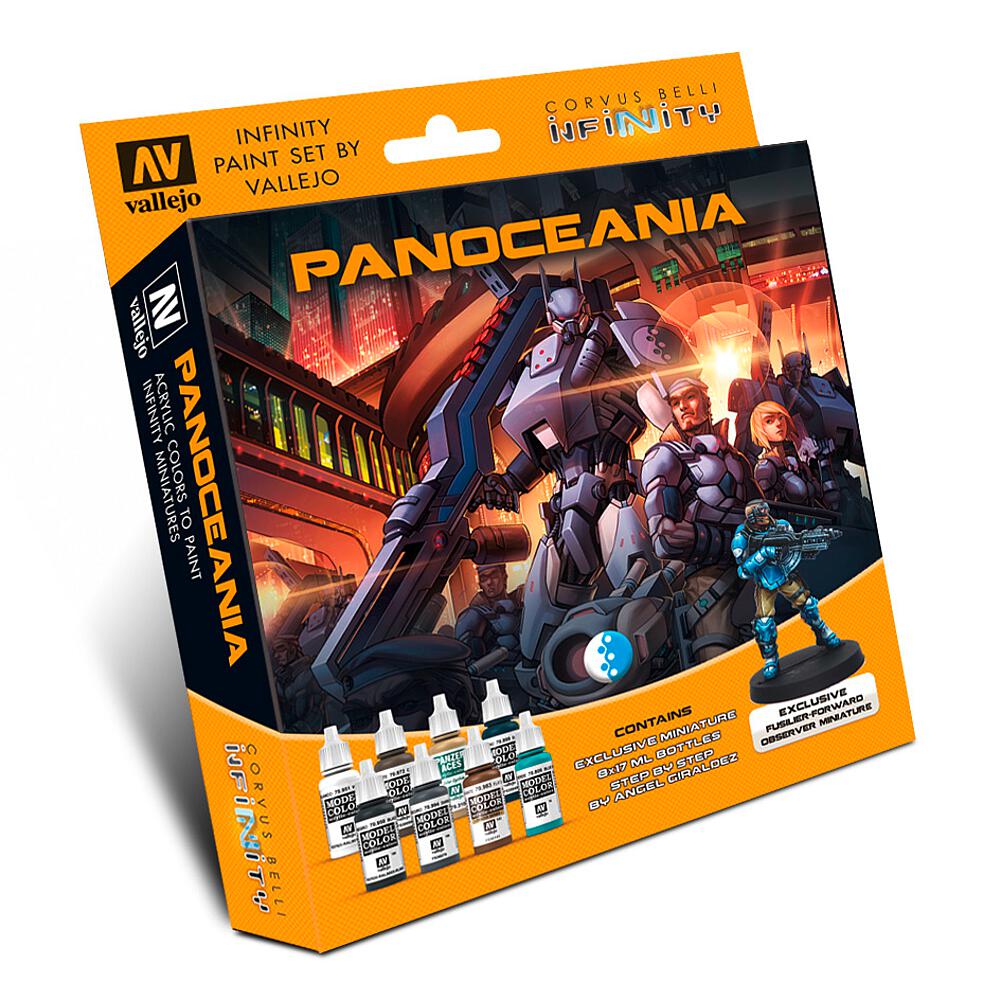 VALLEJO 70231  Set de couleurs, Infinity Panocenia, avec figurine 
