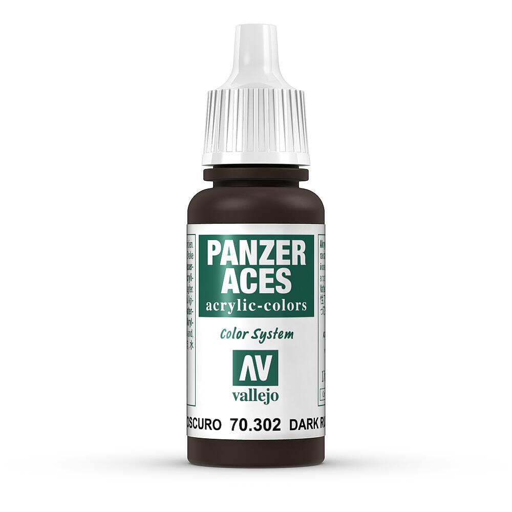 VALLEJO 70302  Rouille foncée, 17 ml 