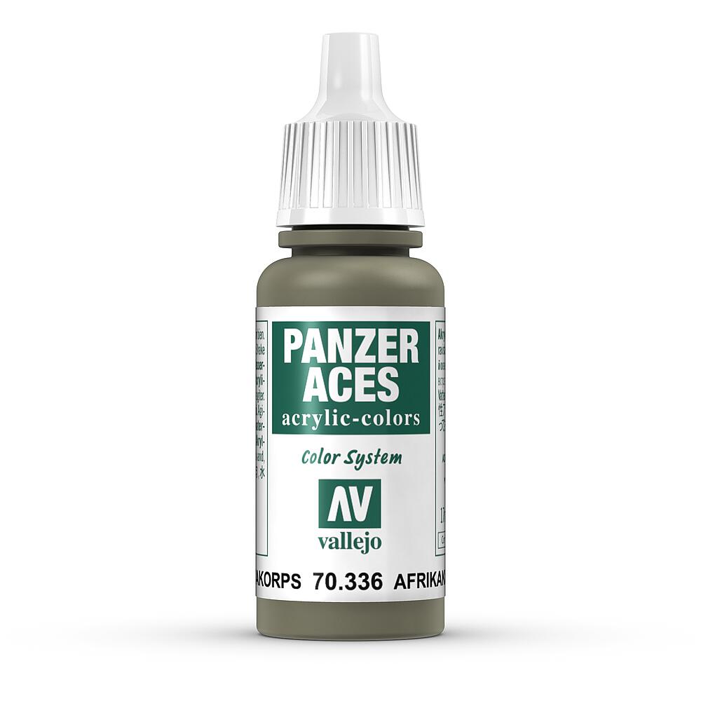 [VALLEJO 70336  ] VALLEJO 70336  Afrika-Corps, WWII, équipage de chars, 17 ml 