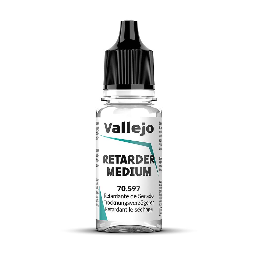 VALLEJO 70597  Lasure, retardateur de séchage, 17 ml 