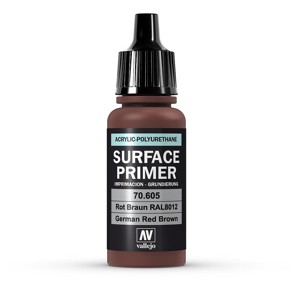 VALLEJO 70605  Allemand, rouge-brun, 17 ml 