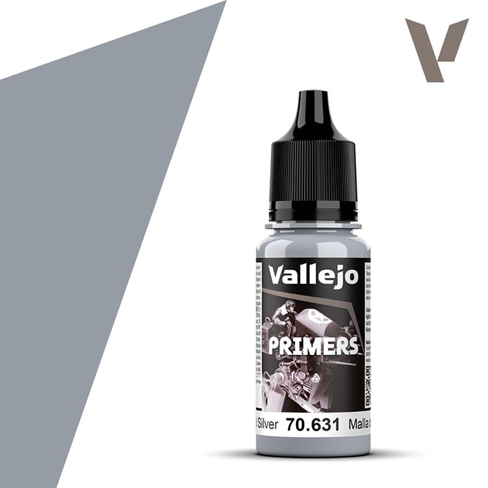 VALLEJO 70631  Cotte de mailles argent, 18 ml 
