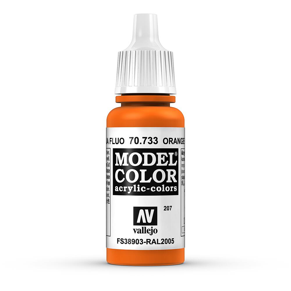 VALLEJO 70733  Orange fluorescent, 17 ml 