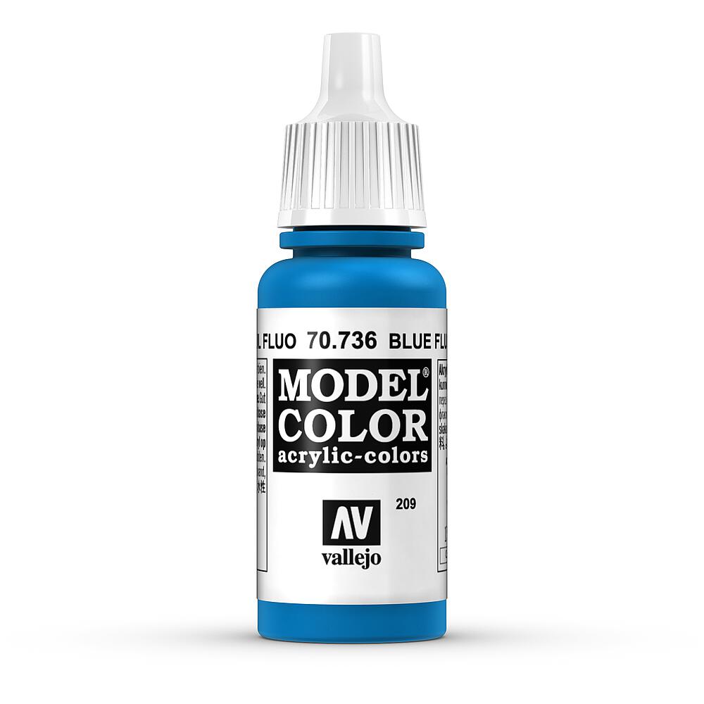 VALLEJO 70736  Bleu fluorescent, 17 ml 