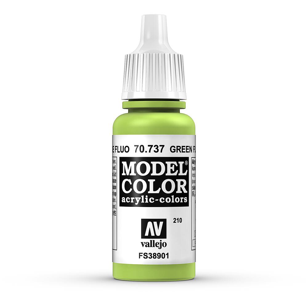 VALLEJO 70737  Vert fluorescent, 17 ml 