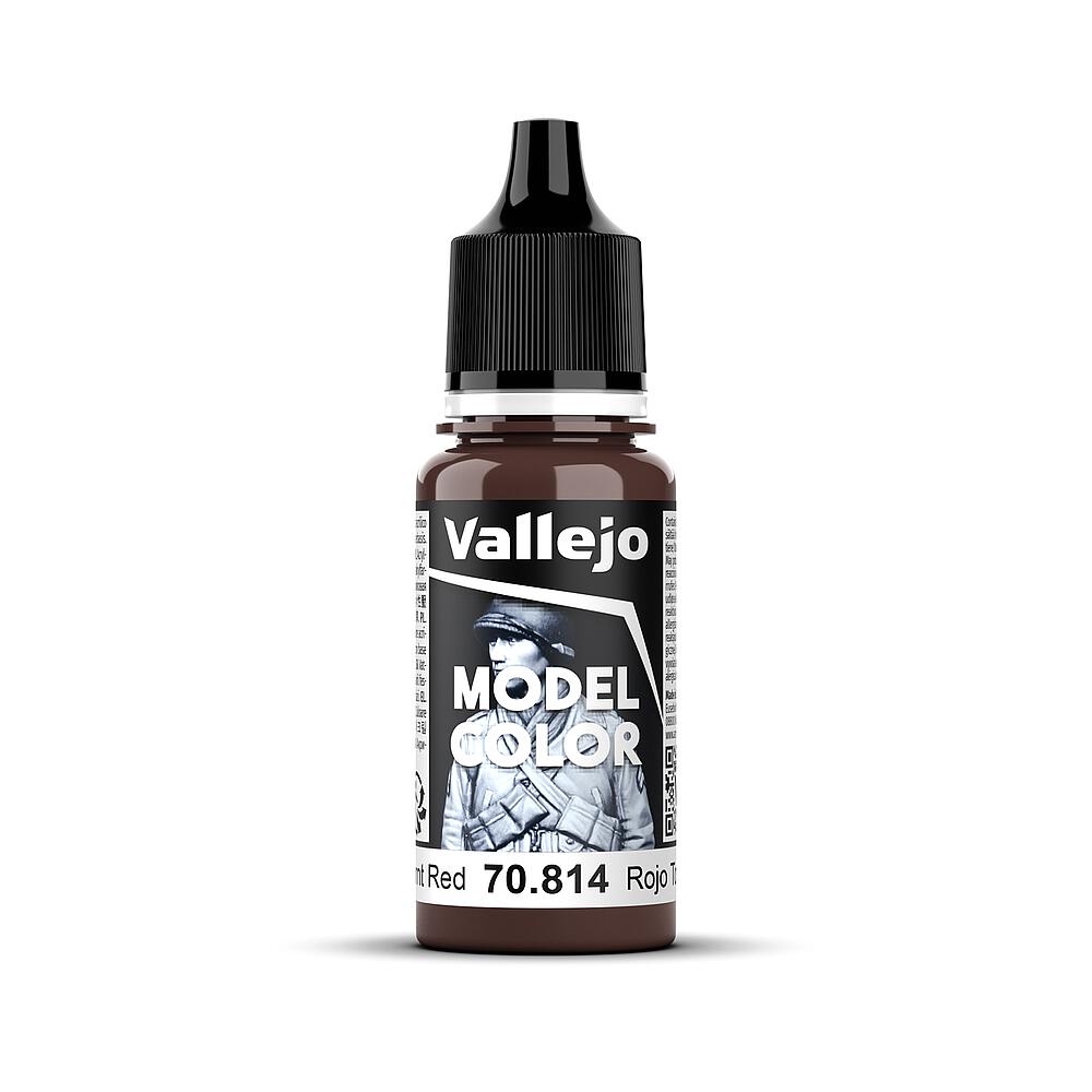 VALLEJO 70814  Ombre rouge, mat, 17 ml 