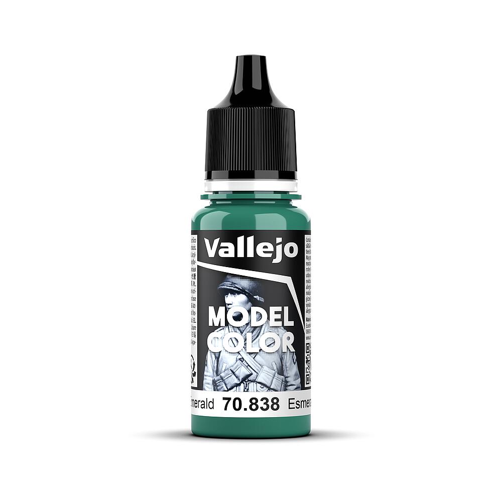 VALLEJO 70838  Vert émeraude, mat, 17 ml 